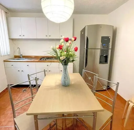 Apartamento Depto Frente A Estadio Gnp Antes Foro Sol Y Autodromo F1 A 10 Min Caminando *
